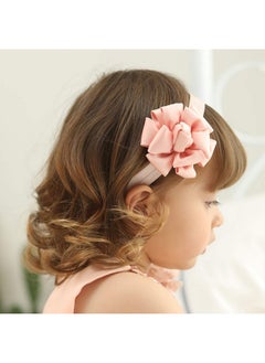 OneDor Baby Turban Knotted Elastic Bows Headbands Wrap Hair Accessories For Infant Toddler Newborn Girls  - Image 4