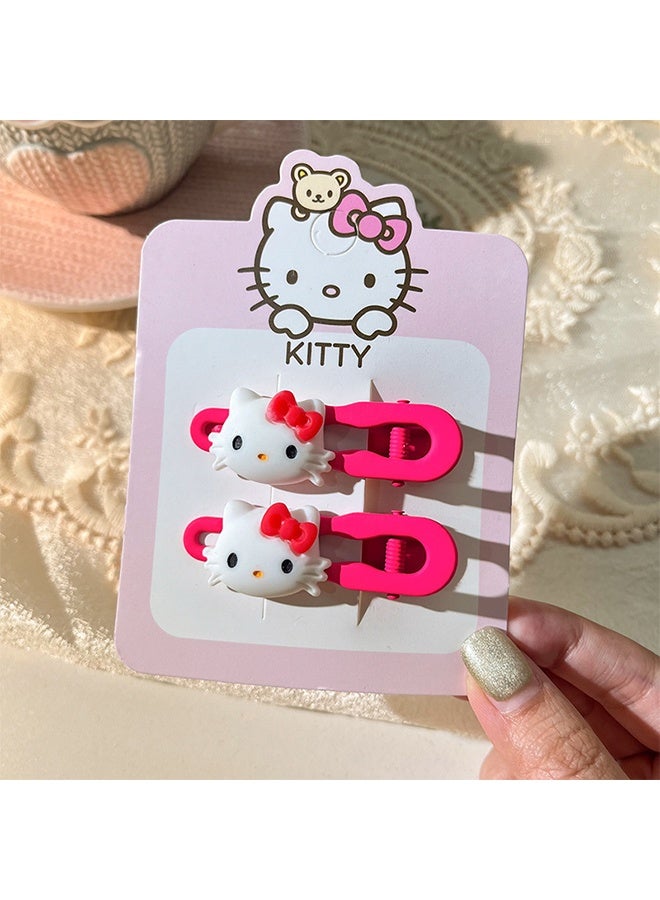 Sanrio 10 pcs Cartoon Hair Clips, Cute Barrettes Snap Hair Clips, Hair Accessories Gift For Women Teens Girls - Image 5