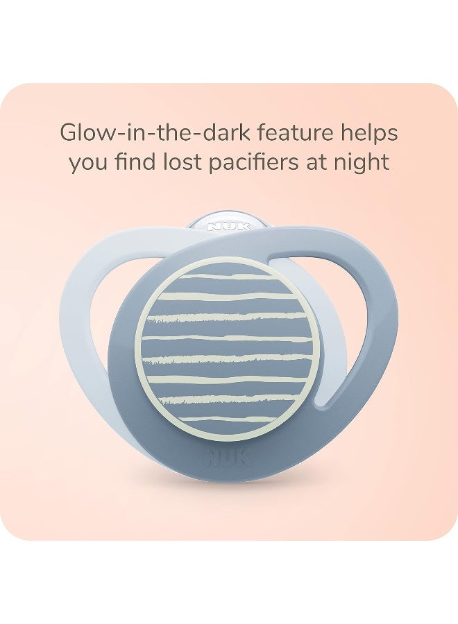 NUK Orthodontic Pacifier, 4-Pack, 6-18 Months - Image 4
