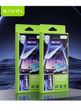 BAVIN Full Cover Tempered Glass Screen Protector with Automatic Alignment Tool for Apple iPhone 14 Plus  – Easy Installation Anti Bubbles - pzsku/ZD056E141B926F696E5ACZ/45/_/1695549873/dce906e8-db99-457a-b4b9-f47b84f5e6c1