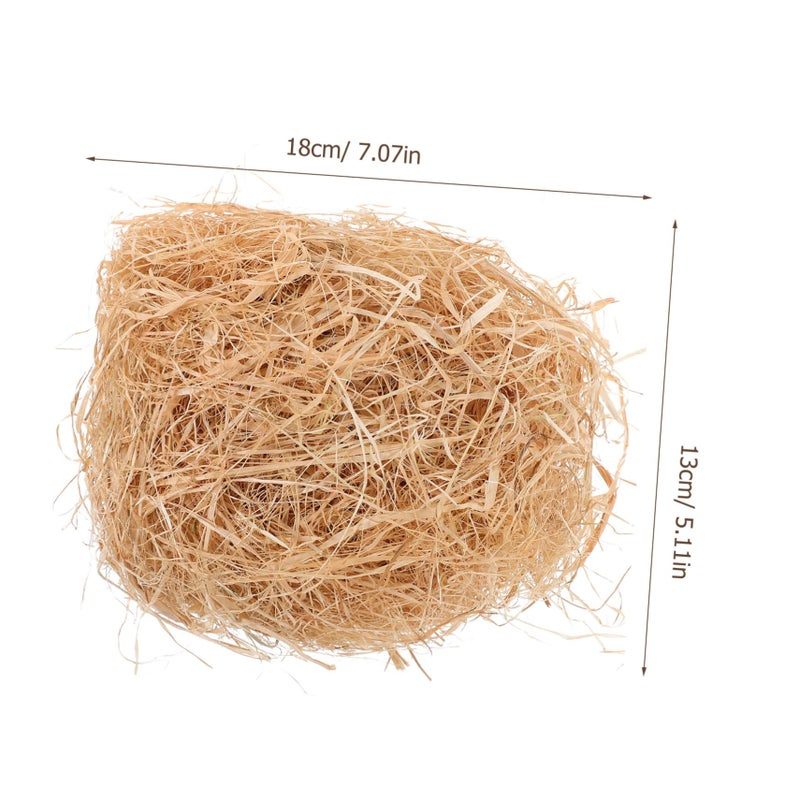 Natural Raffia Grass Bedding For Small Birds DIY Easter Wedding Decor Basket Filling - Image 3