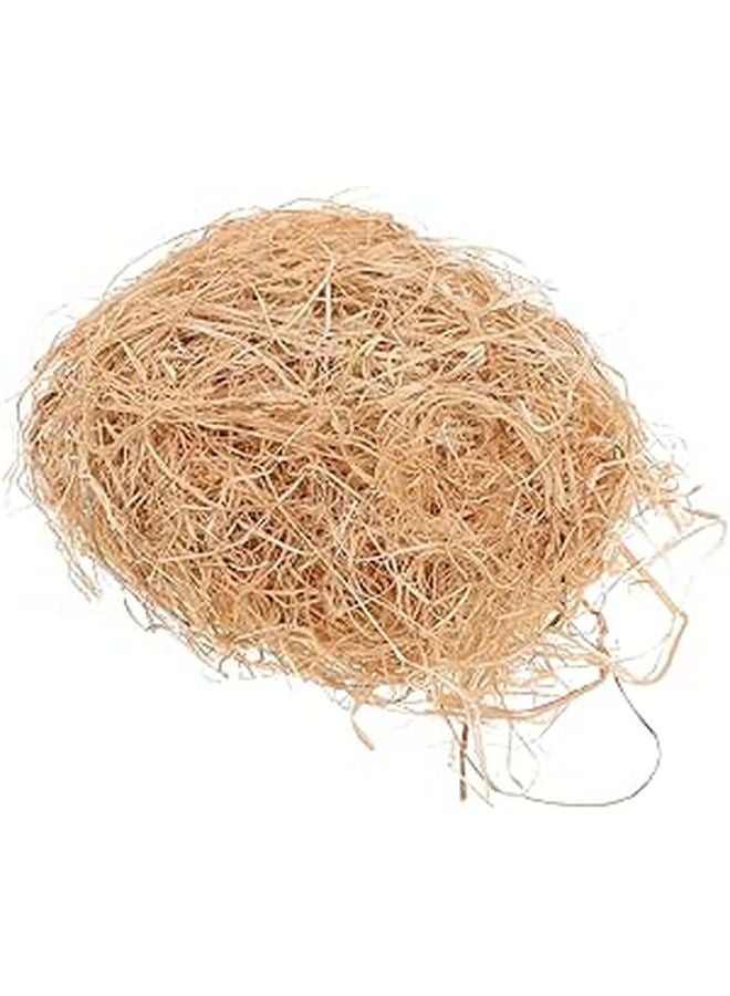 Natural Raffia Grass Bedding For Small Birds DIY Easter Wedding Decor Basket Filling - Image 1