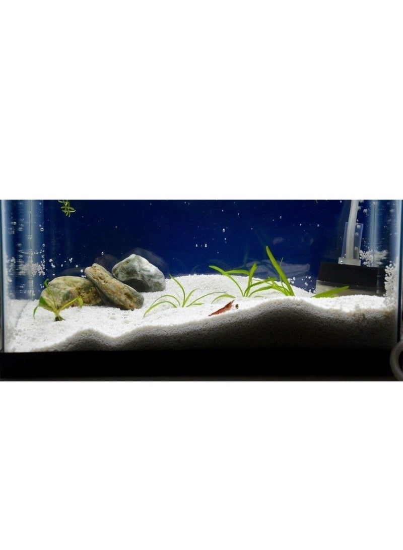 vsell24 Aquarium Natural Fish Tank Sugar Sand White - Image 2