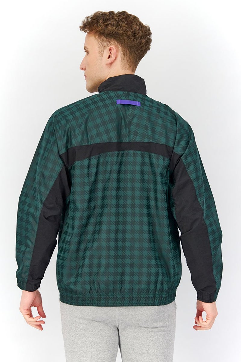 adidas Originals Men Sportswear Fit RYV Track Jacket, Green and Black  - Image 2