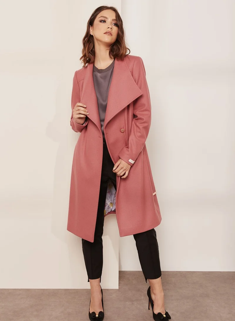 Ted Baker Long Line Wrap Coat