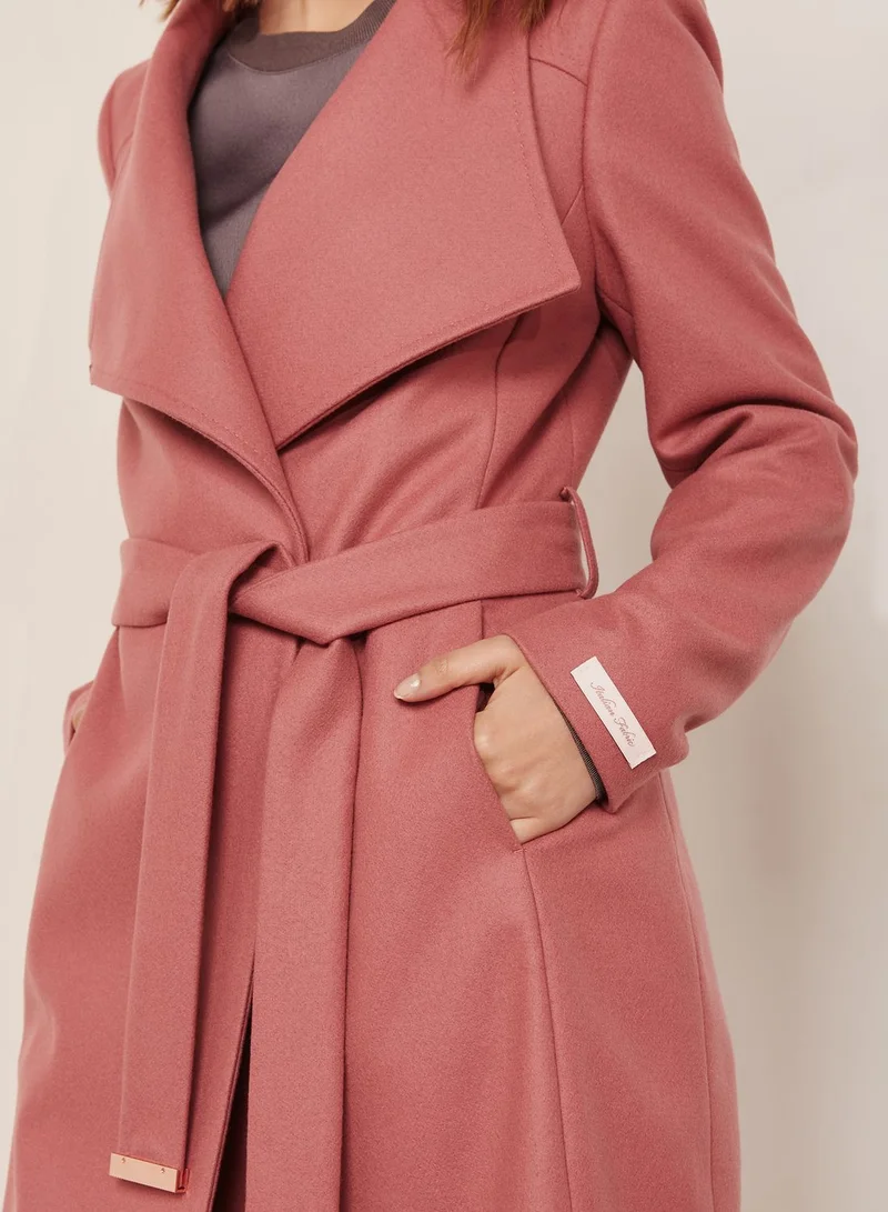 Ted Baker Long Line Wrap Coat