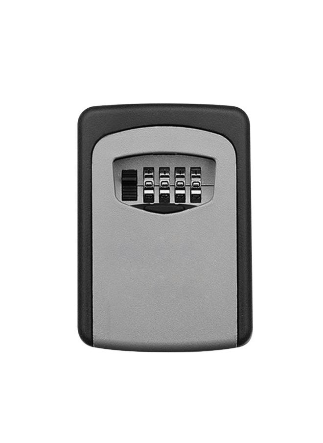 Generic 4-Piece Wall Mounted Storage Lock Box Grey/Black  - Image 4