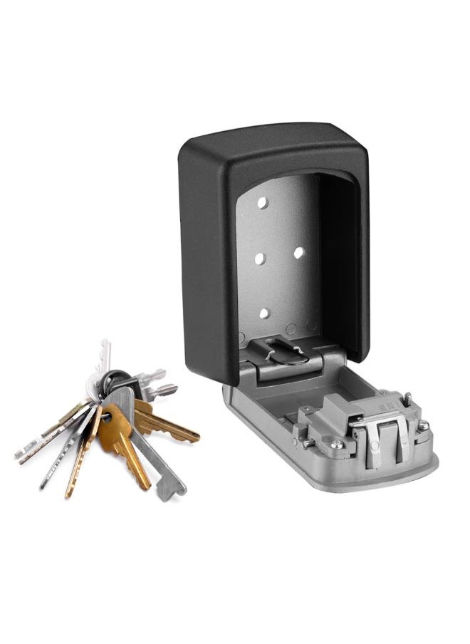 Generic 4-Piece Wall Mounted Storage Lock Box Grey/Black  - Image 5