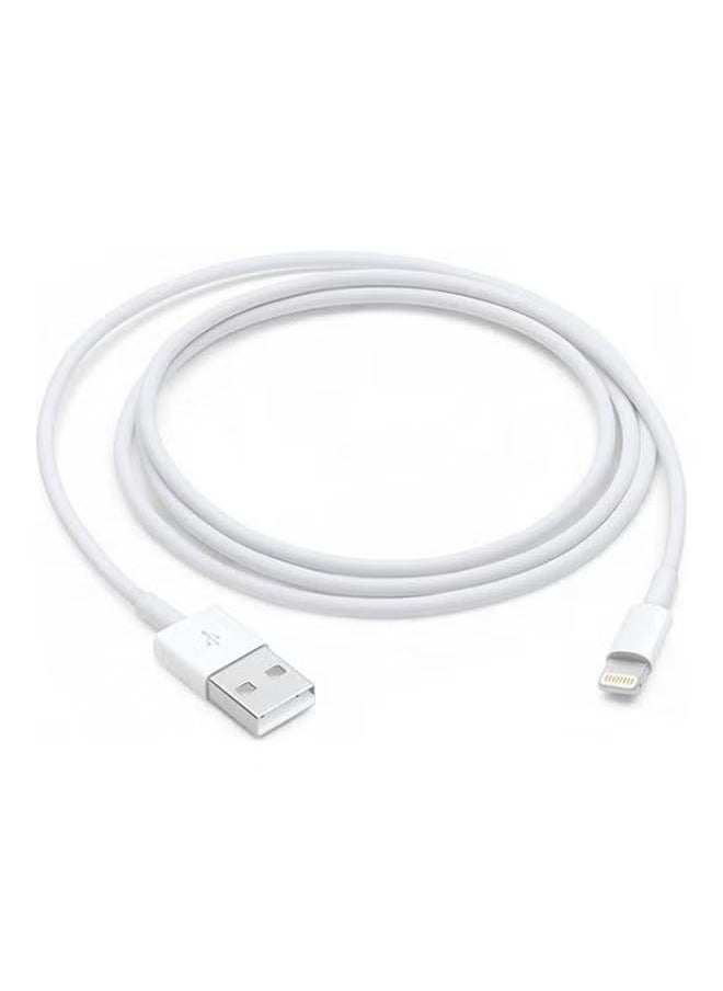 Generic - Lightning from for Apple charging and data transmission 2 meters White - Image 1