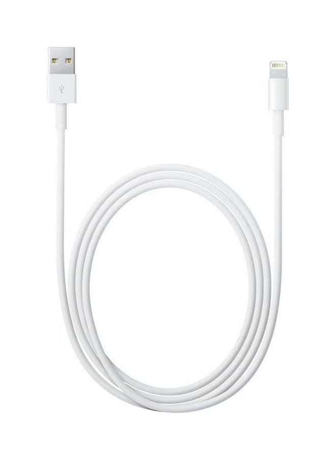Generic - Lightning from for Apple charging and data transmission 2 meters White - Image 1