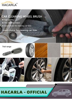 HACARLA 2 Pcs Super Clean Car Automotive Keyboard Cleaning Gel Dust Crevice Detail Cleaner And 3 Pcs Car Wheel Cleaning Tire Rim Scrub Brush Car Cleaning Kit  - Image 2
