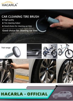 HACARLA 2 Pcs Super Clean Car Automotive Keyboard Cleaning Gel Dust Crevice Detail Cleaner And 3 Pcs Car Wheel Cleaning Tire Rim Scrub Brush Car Cleaning Kit  - Image 3