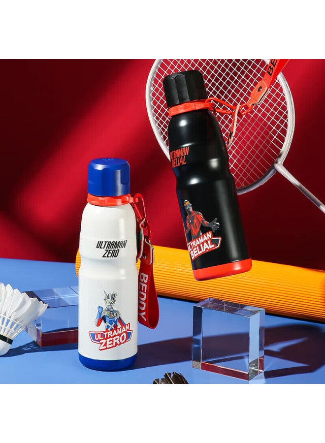 Beddybear Insulated Water Bottle With Strap, Portable 316 Stainless Steel Sports Water Bottle, Large Capacity Student Cup 600ml, Sai Ruo Zhizhi - Image 3