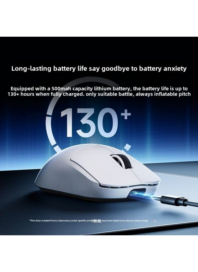 Generic - (MCHOSE)A5 Three-Template Electric Competition Wireless Office Game 99 Electric Competition Lightweight Mouse-Specifications:A5ultra-berry Red - Image 1