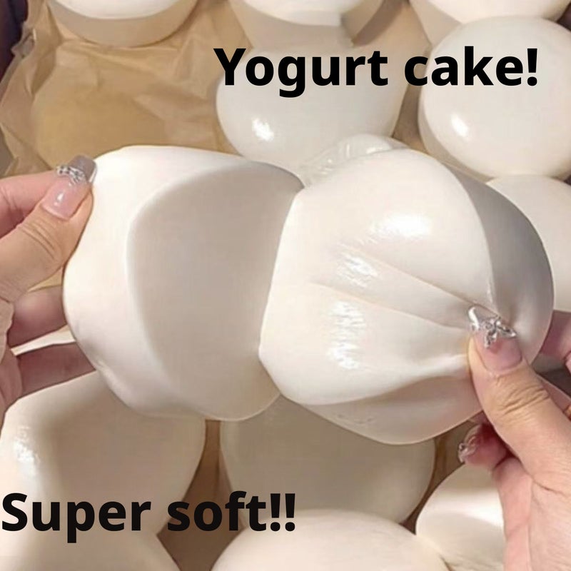Slow Rebound Squishy Yogurt Cake Toy - Image 3
