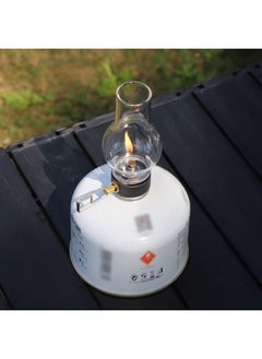 Portable Camping Gas Candle Lamp Light, Compact Butane Gas Light, Night Light Gas Lamp, Outdoor Use For Camping Fishing Picnic