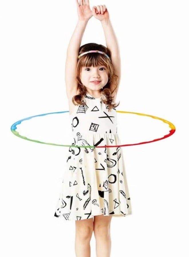 TOY GARDEN Adjustable Detachable Hula Hoop for Kids – Lightweight Fitness Toy for Indoor & Outdoor Play - Image 3