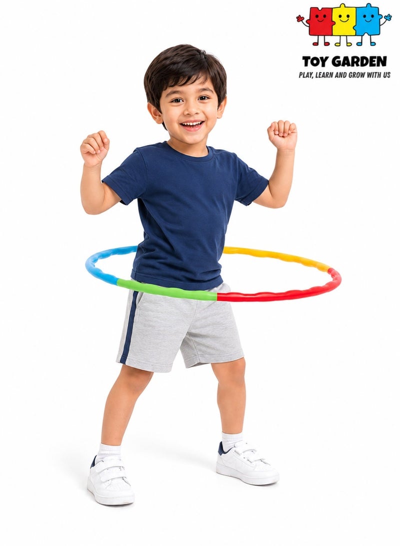TOY GARDEN Adjustable Detachable Hula Hoop for Kids – Lightweight Fitness Toy for Indoor & Outdoor Play - Image 2