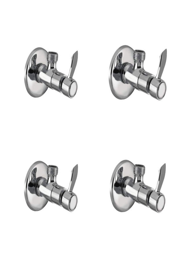 10X Angle Valve Tap ARW-111 Set Of 4 Pcs Full Brass Full Chrome - Image 1
