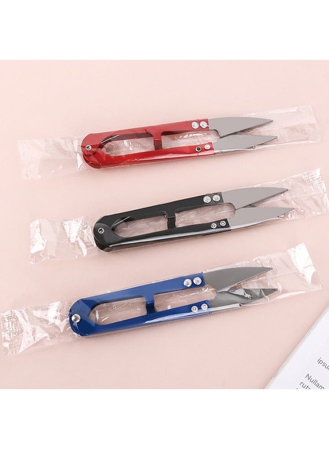 HAVFUN Scissors All Purpose, 3 Pack Ultra Sharp Blade Scissors for Clothes Cutting, Professional Ergonomic Comfort Grip Scissors for Office School Home Supplies Fabric Sewing DIY Cutting General Use (Random color*3) - Image 3
