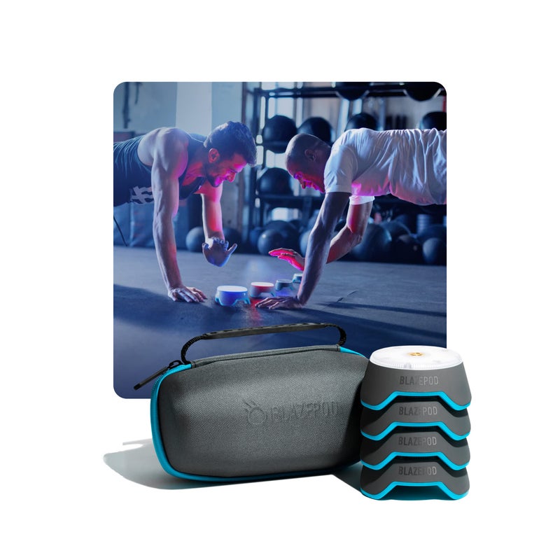 BlazePod Reaction Training Platform Improves Reaction Time And Agility For Athletes Trainers Coaches Physical Neurological Therapists Fitness Trainers Physical Educators 4 Pods