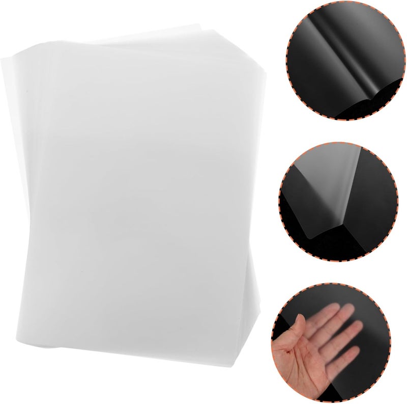 Operitacx 100pcs Thermal Laminating Plastic Film for Id Cards Photos Documents Heavy Duty File Laminating Pouches Design for Identification - Image 5