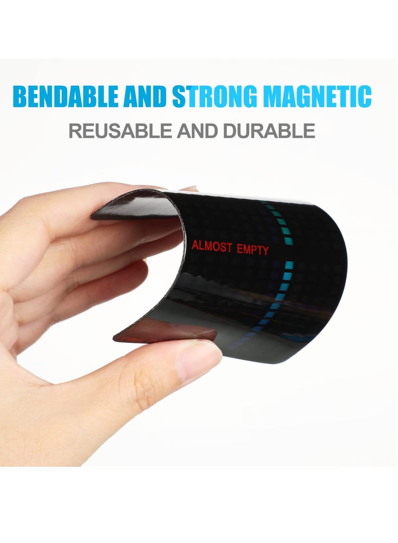 SYOSI Magnetic Gas Level Indicator, 4 Pieces Propane Tank Gauge Level Indicator, Reusable Propane Fuel Level Indicators, Propane Tank Sensor for Home Kitchen Tool - Image 3