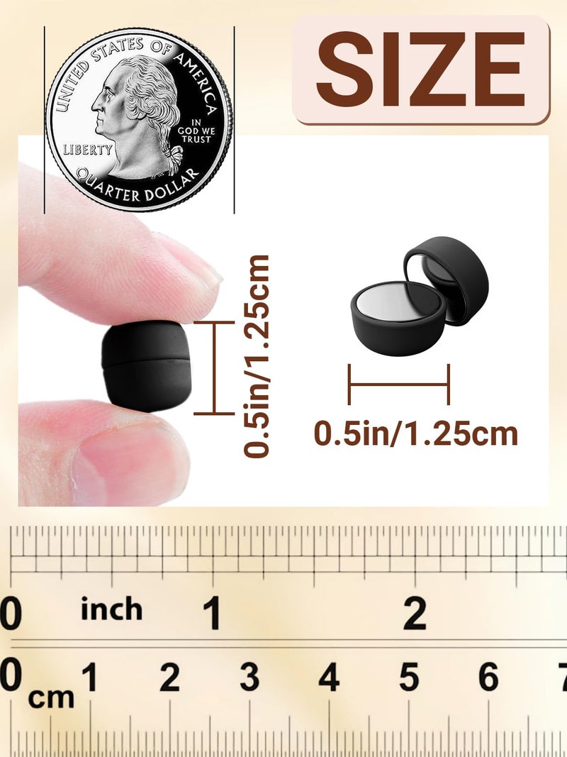 MKCYD 12 Pairs Hijab Magnets Pinless Hijab Pins,No Snag Multi Use Strong Magnetic Pins for Women Clothes Shirts Scarves - Image 2