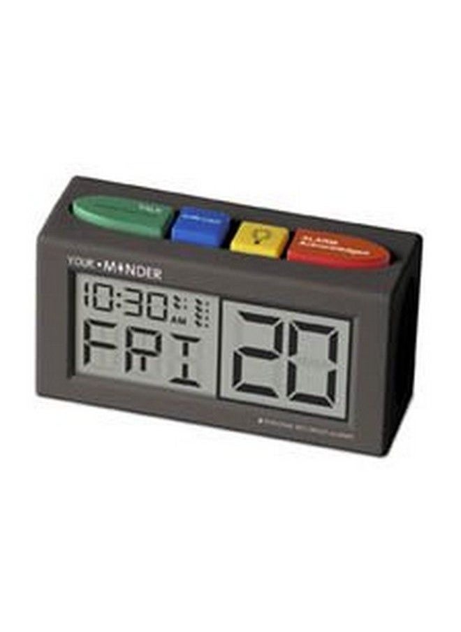 MEDCENTER - Voice Record And Alarm Replay Reminder Clock With Loud Easy Set Multiple Alarms By Medcenter (Ac Adapter Included) - Image 1