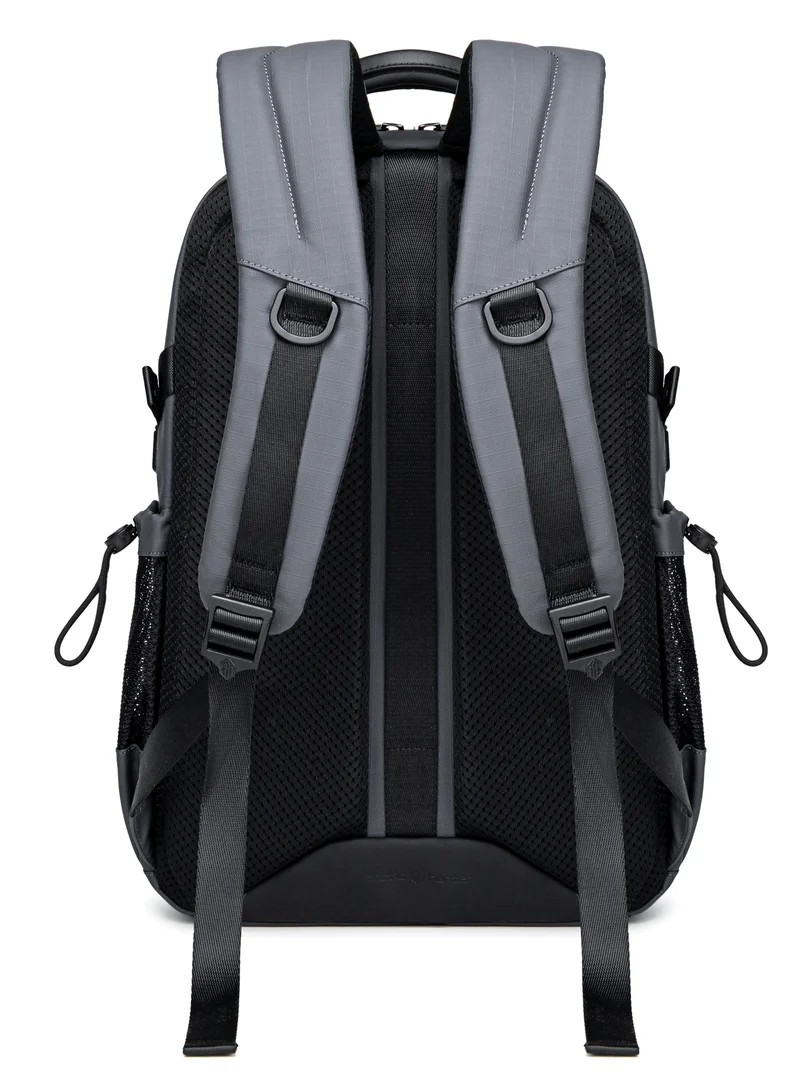 ARCTIC HUNTER Travel Backpack 15.6 Inch Laptop Backpack For Men Lightweight Water Resistant Business Travel Laptop Bag Computer Bag Purse for Commuting College For Men & Women B00530 Grey