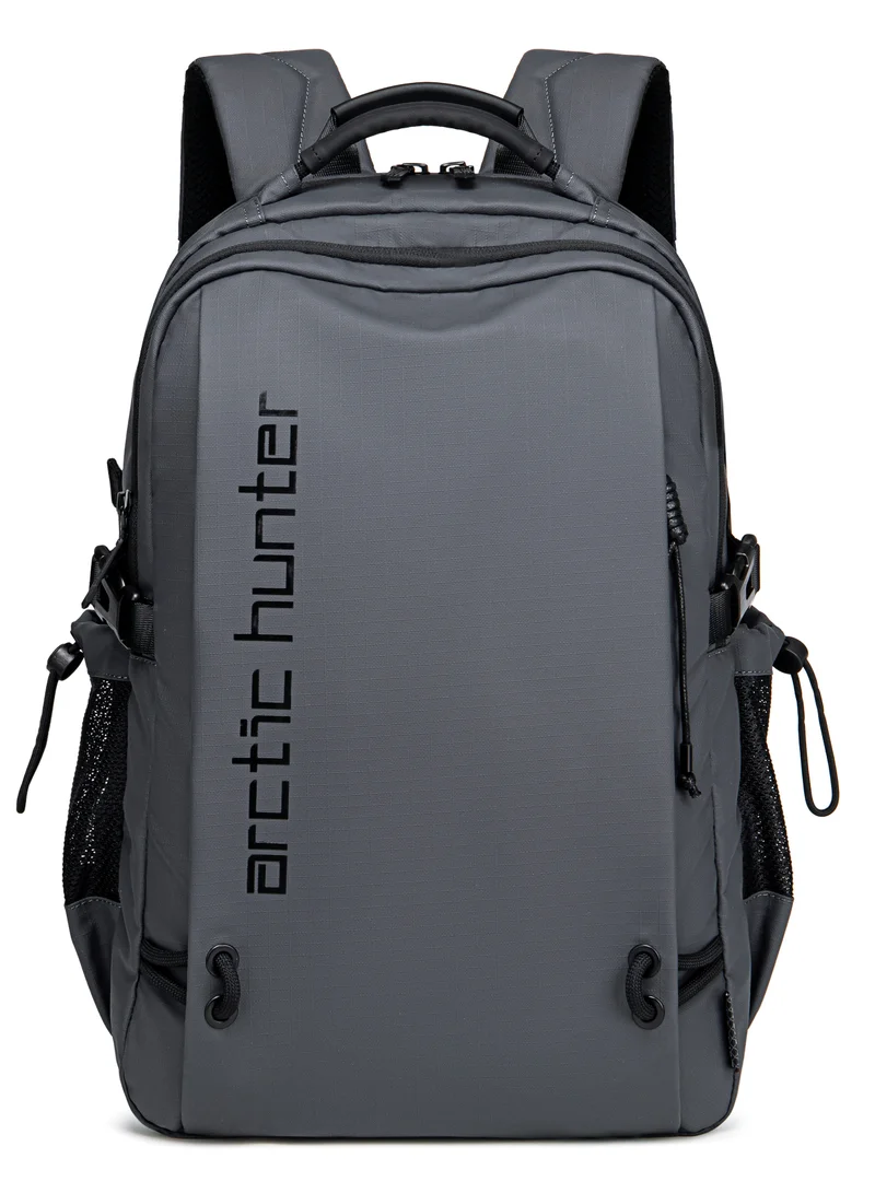 ARCTIC HUNTER Travel Backpack 15.6 Inch Laptop Backpack For Men Lightweight Water Resistant Business Travel Laptop Bag Computer Bag Purse for Commuting College For Men & Women B00530 Grey