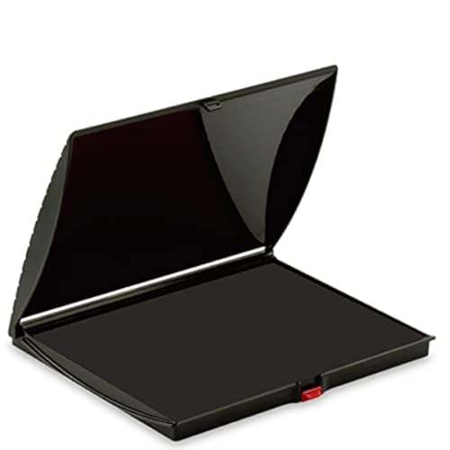 Veltec Premium Quality Felt Rubber Stamp Ink Pad, Large 5" x 7", Durable Lightweight (Black) - Image 2