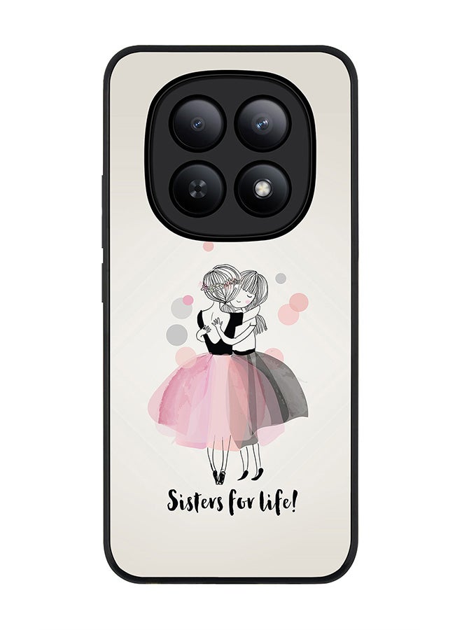 For Xiaomi Redmi Note 15 5G / Poco M8 Case,Slim fit Camera Protection, Shockproof Thin Phone cover  - Sisters For Life!