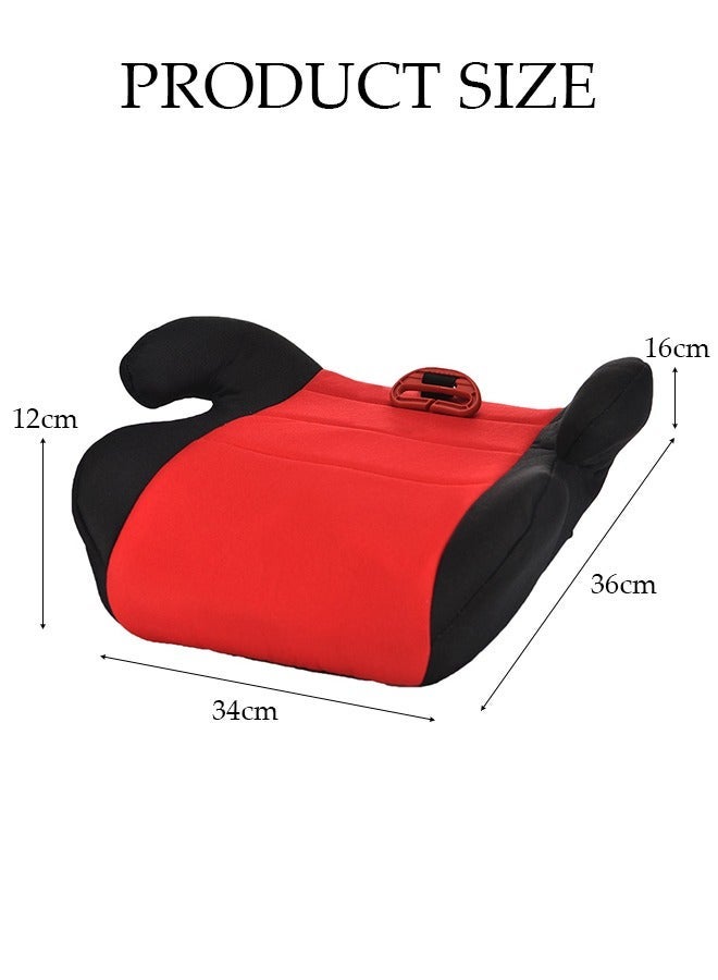 DUNISO Portable Child Car Safety Chair Safety Seat Travel Booster Car Seat Heightening Seat Cushion with Armrest for Kids - Image 4