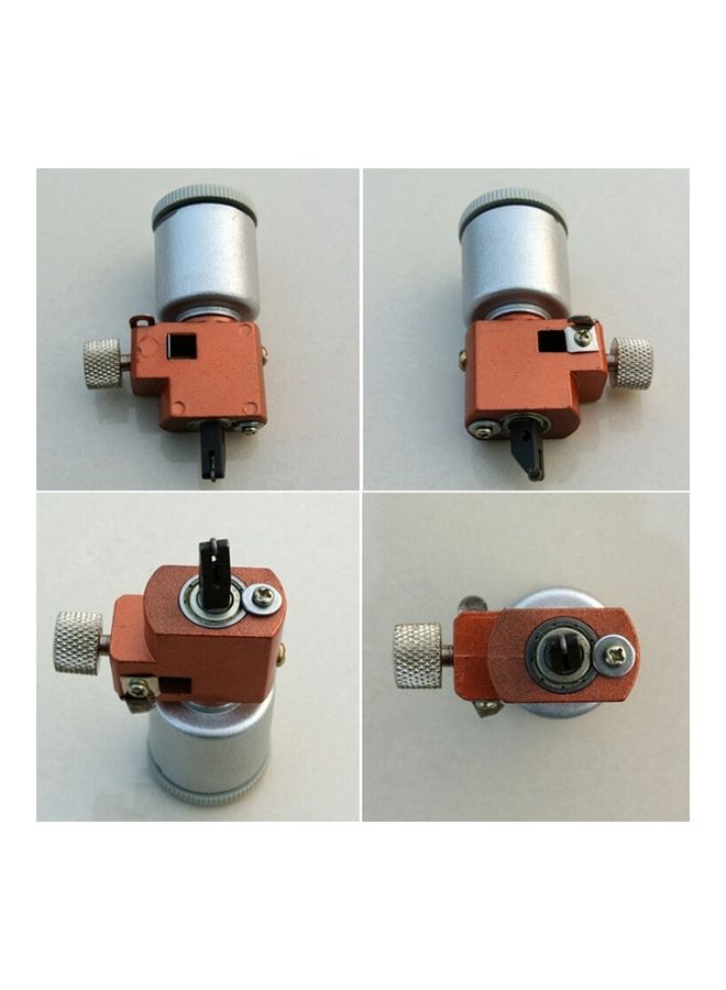 NIBEMINENT Jiamin Oil-Filled Universal Wheel Glass Compass Knife Hole Cutter Silver/Brown - Image 3