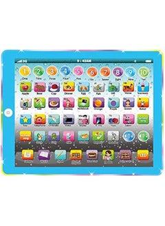 Generic Kids Tablet Learning Pad Toddler Tablet with ABC Word Song Music Number Electronic Interactive Toy for Educational Preschool Boys & Girls 3 4 5 Years Old  - Image 1