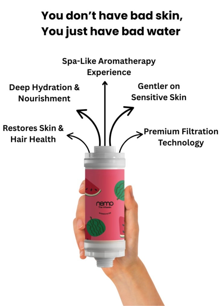 فلتر الاستحمام نيمو بالفيتامينات - البطيخ الصيفي - Image 2