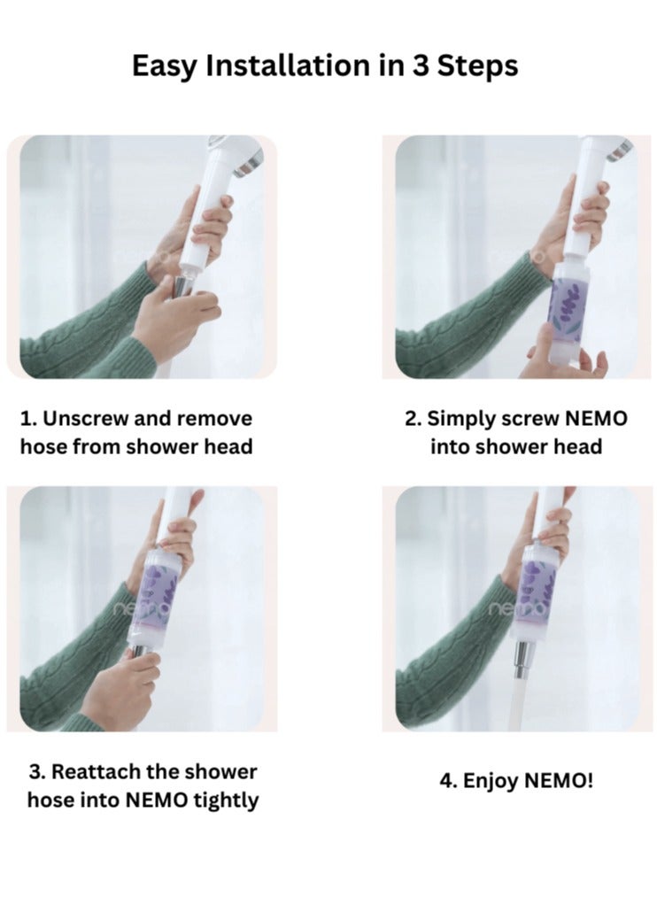 فلتر الاستحمام نيمو بالفيتامينات - البطيخ الصيفي - Image 3