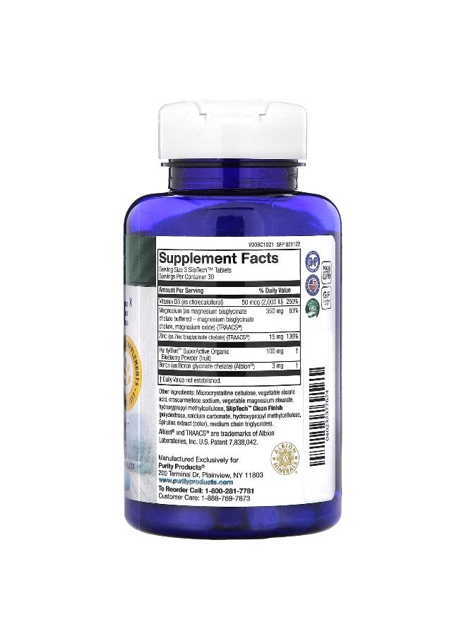 Purity Products - Purity Products, MagBlue, 90 SlipTech Tablets - Image 1