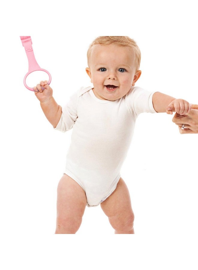 Toyvian Baby Pull up Rings: 4 Pcs Pullups Handles for Baby Playpen - Infant Pull to Stand Toys Crib Walking Assistant Rings - Image 3