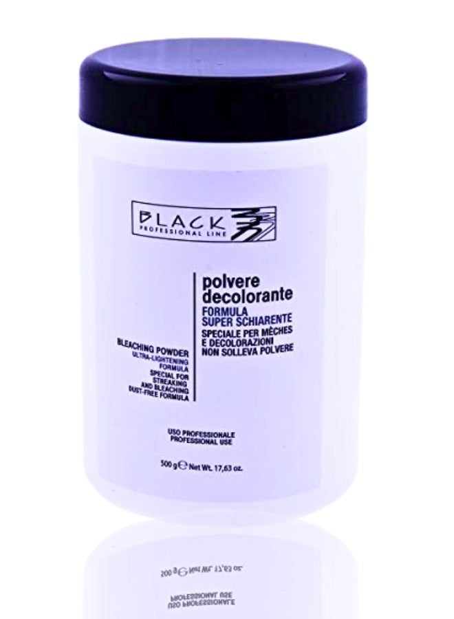 BLACK PROFESSIONAL LINE Bleaching powder Ultra Lightening and Dust Free Formula Coconut Perfume 500g