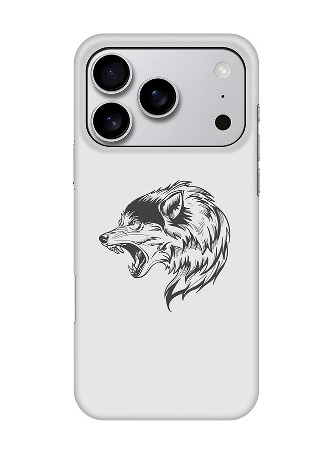 Stylizedd For iPhone 17 Pro,Case, [Compatible with MagSafe] Magnetic cover Slim fit Protection Matte, - Bear Growl