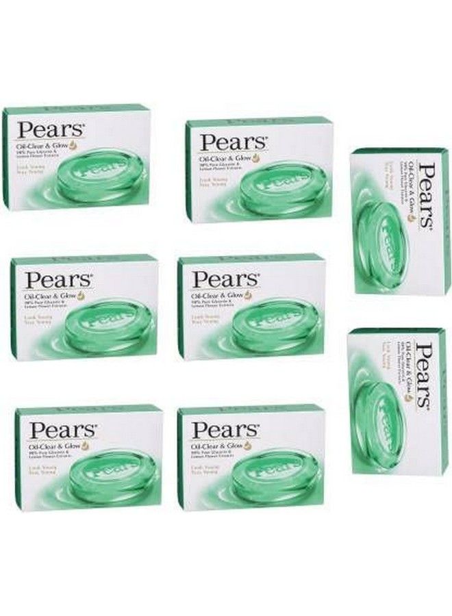 Pears Oil Clear & Glow 98% Pure Glycerin & Lemon Flower Extracts 75X8 (600 G) - Image 2
