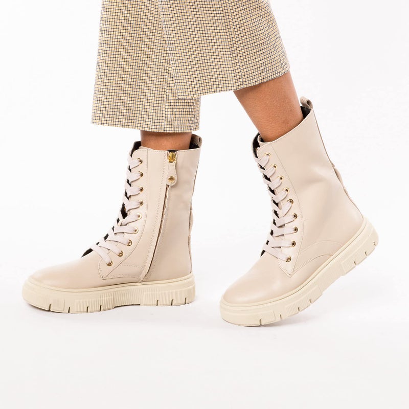 Geox Women's D Isotte E Ankle Boots, Lt Taupe, 38 EU - Image 2