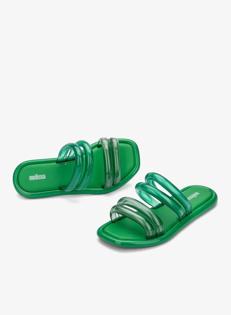 melissa  Double Strap Flat Sandals for Women | Best Price UAE