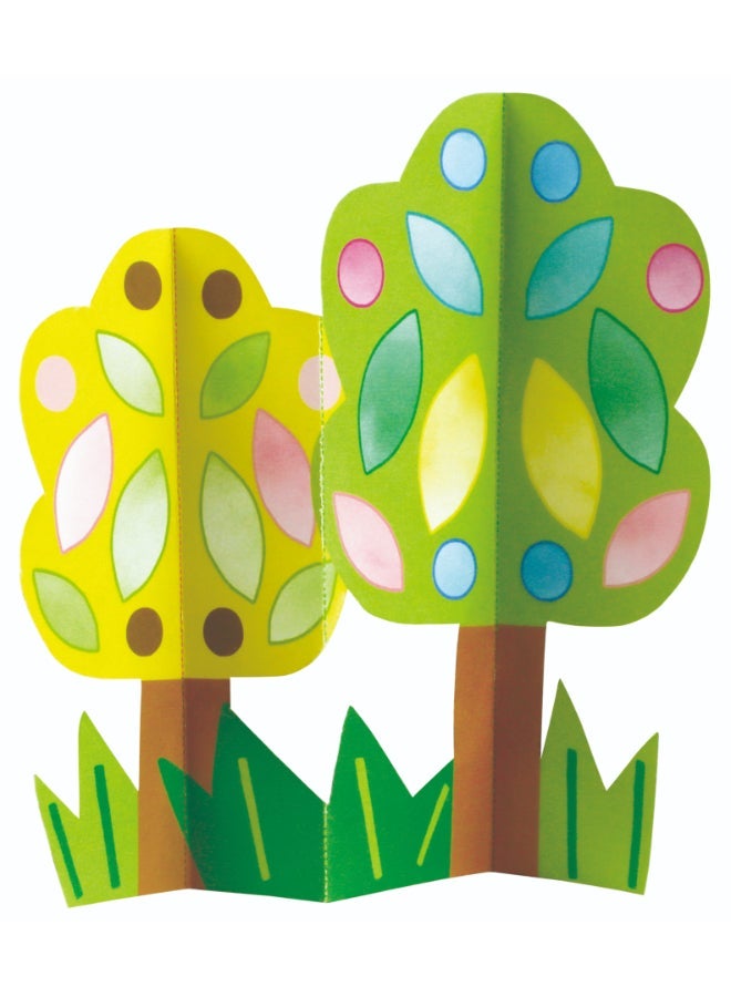 Avenir Watercolour Painting & Origami-Garden Multicolour | Encourage your child to be creative, great activity for rainy days, indoor play, travel and holidays | Ages 3+ - Image 4