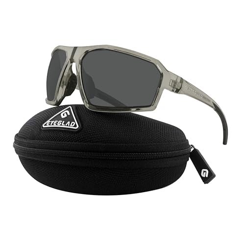 EYEGLAD REV Amour Z87+ Safety Glasses, HD High-Contrast UV400 Polycarbonate Impact-Resistant Safety Sunglasses, Anti-Scratch & Anti-Oil, Protective Industrial Work & Outdoor Riding Eyewear (Carbon Fade) - Image 1