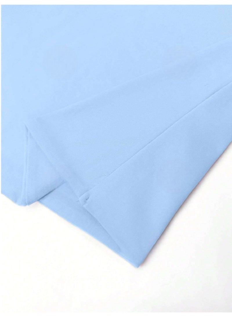 تى شيرت قميص داخلي نسائي بدون أكمام توب قصير برباط حول الرقبة ضيق ومُفصل - Image 4