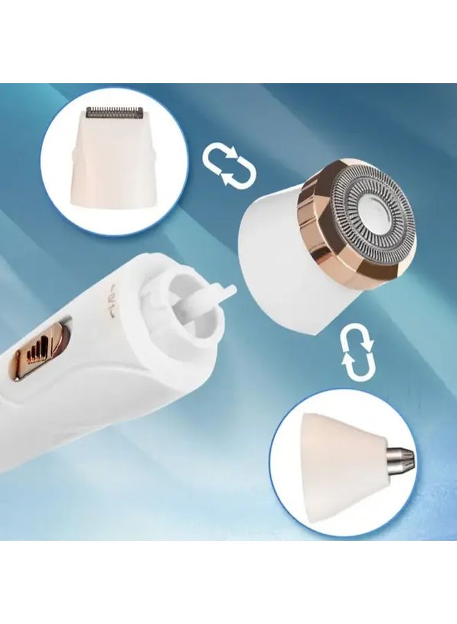 Taro Purple 3 In 1 Multifunctional Trimmer For Beard Body And Nose Hair Removal Portable Gift - Image 2