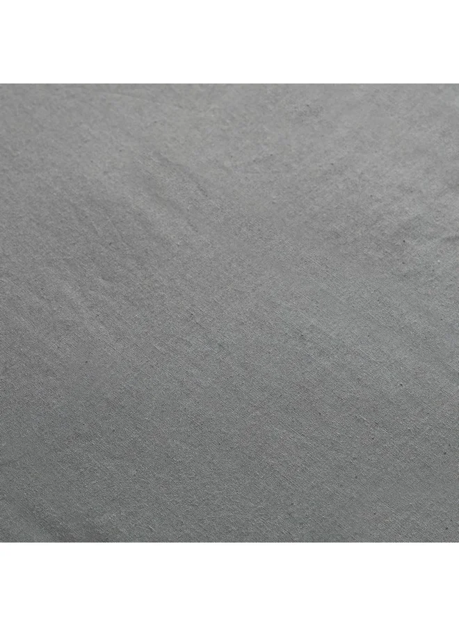 هوم بوكس شرشف سرير قطني أساسي مقاس كوين 200 × 36 × 150 سم